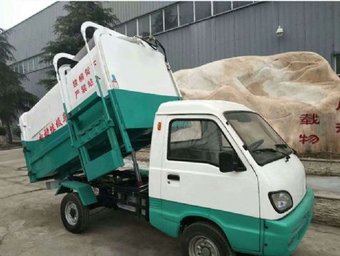 點(diǎn)擊查看詳細信息<br>標題：自卸式電動(dòng)四輪垃圾車(chē) 閱讀次數：2181